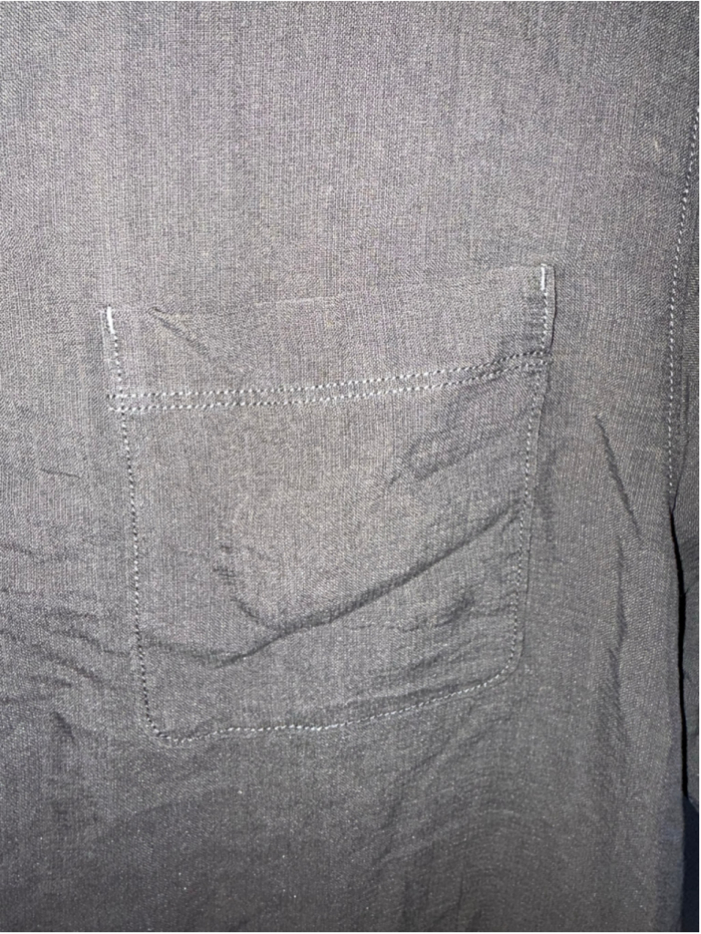Men's Tommy Bahama Casual M Button Down Shirt Grey - Picture 4 of 7